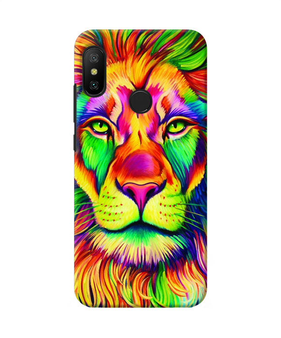 Lion Color Poster Redmi 6 Pro Back Cover