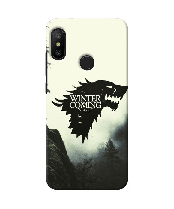 Winter Coming Stark Redmi 6 Pro Back Cover