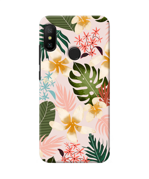 Leaf Print Redmi 6 Pro Back Cover