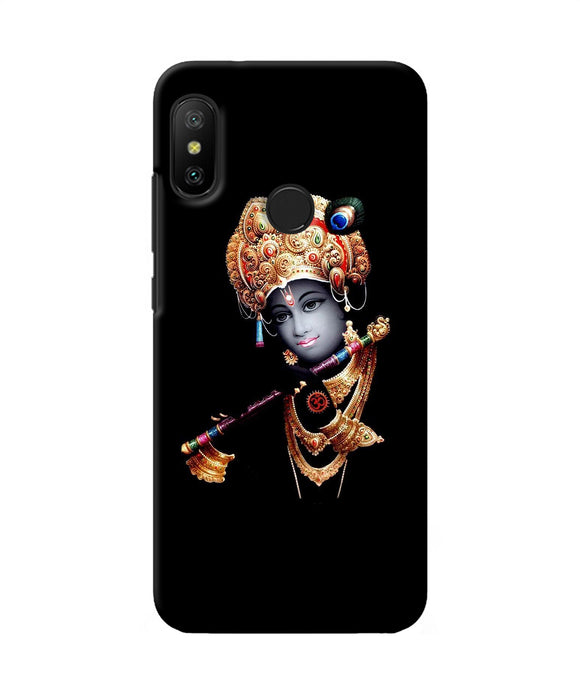 Lord Krishna With Fluet Redmi 6 Pro Back Cover