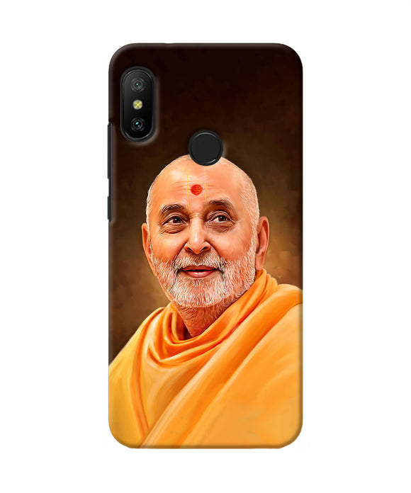 Pramukh Swami Painting Redmi 6 Pro Back Cover