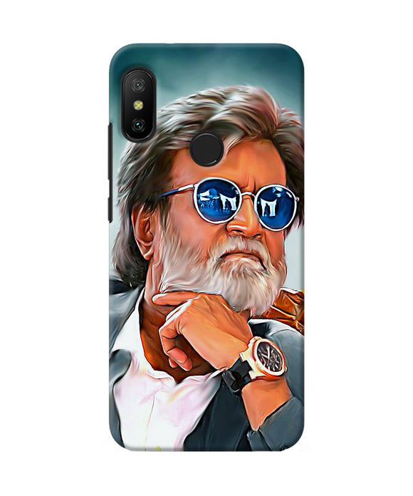 Rajnikant Painting Redmi 6 Pro Back Cover