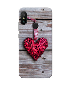 Lace Heart Redmi 6 Pro Back Cover