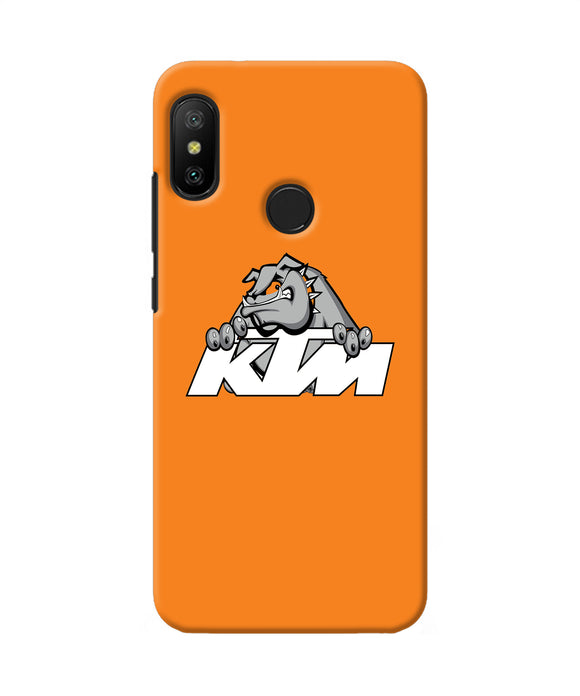 Ktm Dog Logo Redmi 6 Pro Back Cover