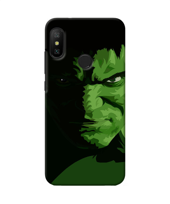 Hulk Green Painting Redmi 6 Pro Back Cover