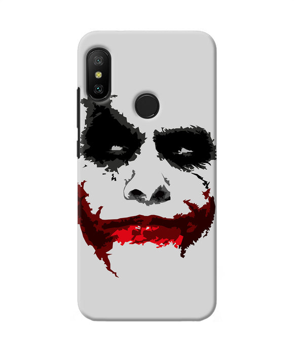 Joker Dark Knight Red Smile Redmi 6 Pro Back Cover