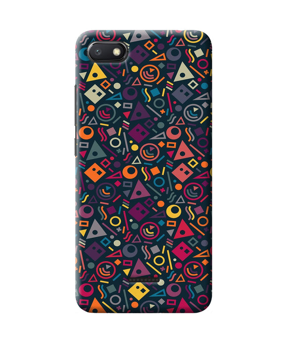 Geometric Abstract Redmi 6a Back Cover