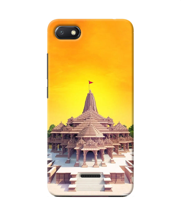 Ram Mandir Ayodhya Redmi 6a Back Cover