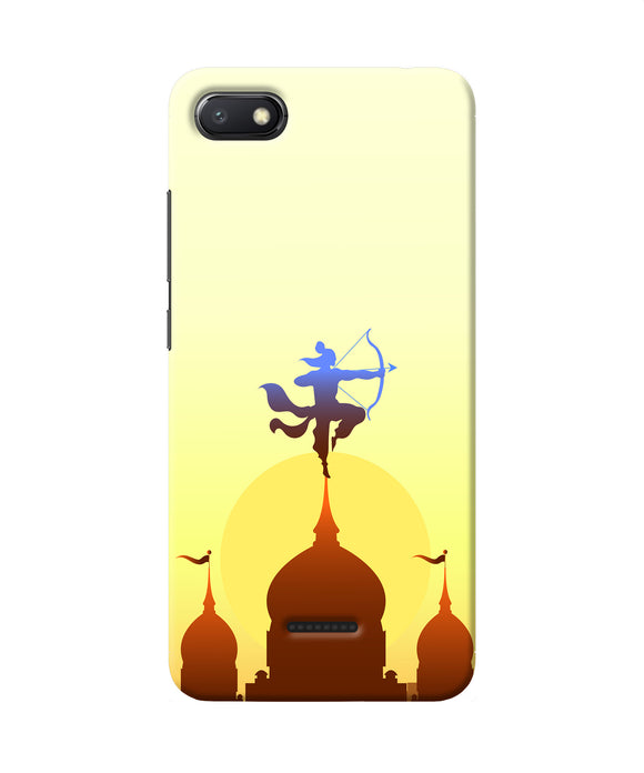 Lord Ram-5 Redmi 6a Back Cover