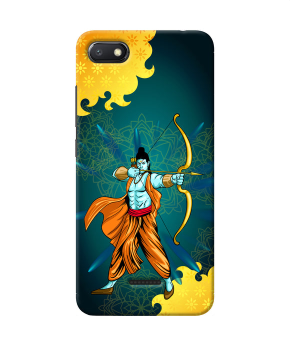 Lord Ram - 6 Redmi 6a Back Cover