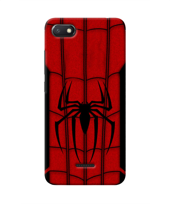 Spiderman Costume Redmi 6A Real 4D Back Cover