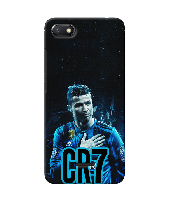 Christiano Ronaldo Blue Redmi 6A Real 4D Back Cover
