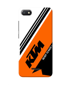 KTM Abstract Redmi 6A Real 4D Back Cover