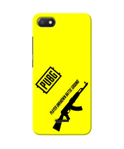 PUBG AKM Gun Redmi 6A Real 4D Back Cover