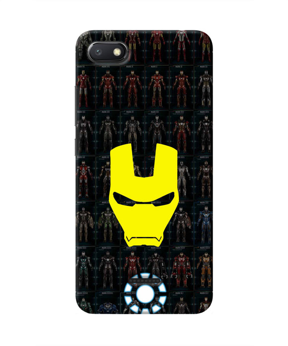 Iron Man Suit Redmi 6A Real 4D Back Cover