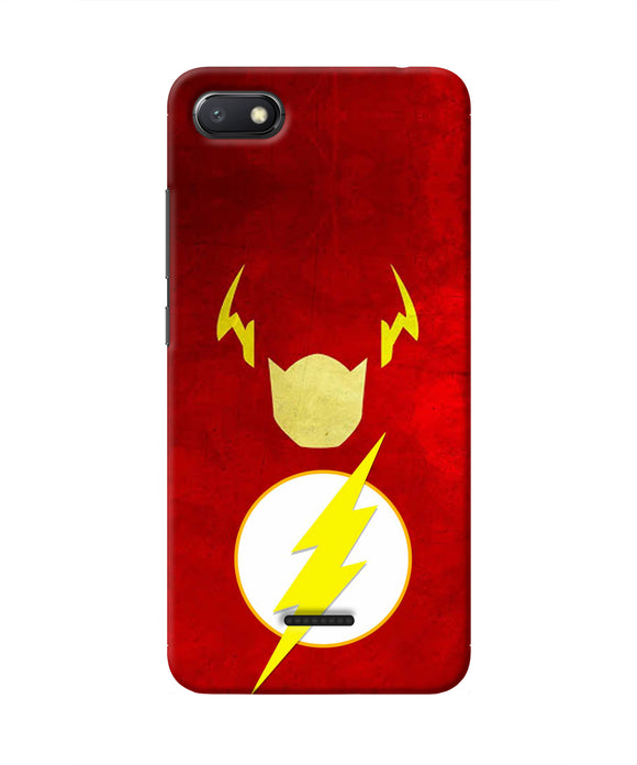 Flash Character Redmi 6A Real 4D Back Cover