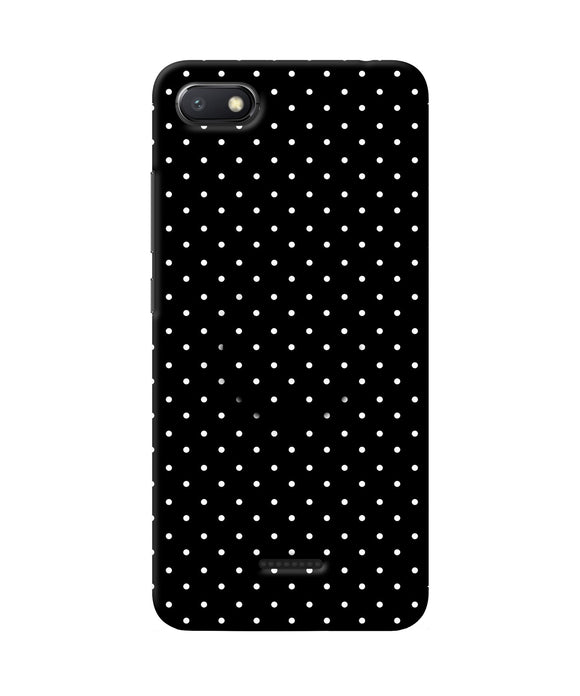 White Dots Redmi 6A Pop Case