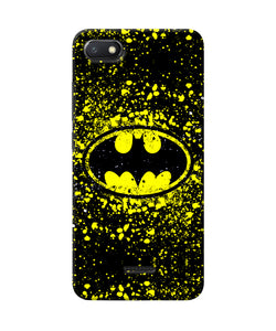 Batman Last Knight Print Yellow Redmi 6a Back Cover