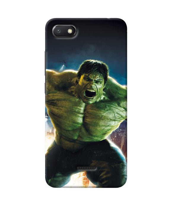 Hulk Super Hero Redmi 6a Back Cover