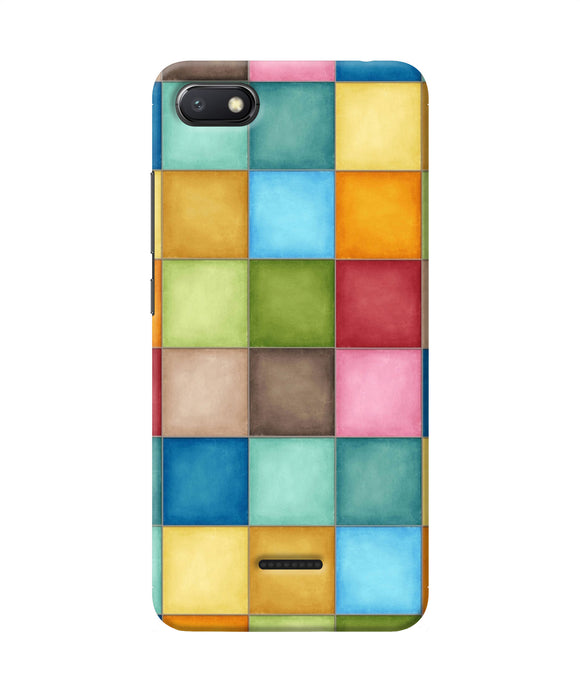 Abstract Colorful Squares Redmi 6a Back Cover
