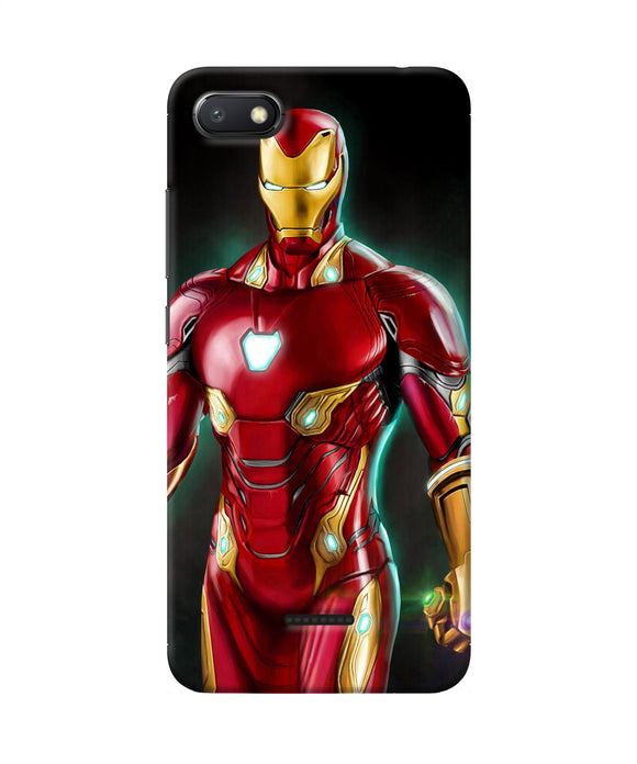 Ironman Suit Redmi 6a Back Cover