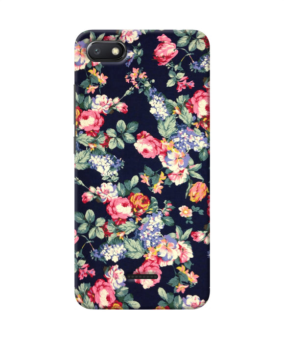 Natural Flower Print Redmi 6a Back Cover