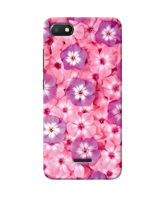 Natural Pink Flower Redmi 6a Back Cover