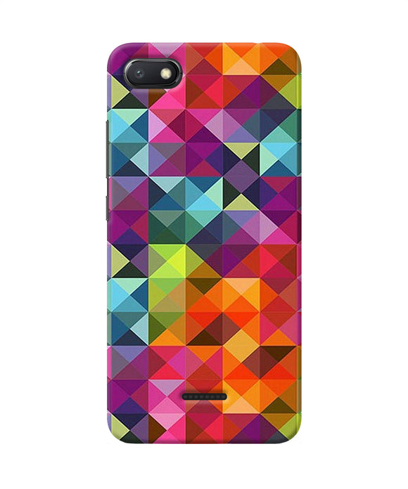 Abstract Triangle Pattern Redmi 6a Back Cover