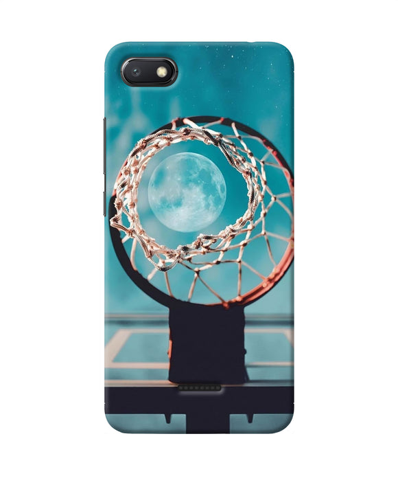 Basket Ball Moon Redmi 6a Back Cover