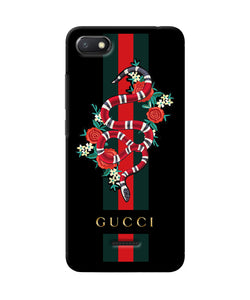 Gucci Poster Redmi 6a Back Cover