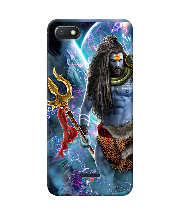 Lord Shiva Universe Redmi 6a Back Cover