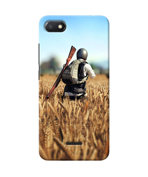 Pubg Poster 2 Redmi 6a Back Cover