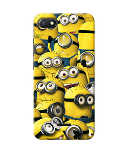 Minions Crowd Redmi 6a Back Cover