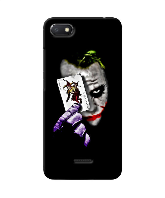 Joker Card Redmi 6a Back Cover