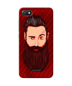 Beardo Character Redmi 6a Back Cover