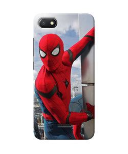 Spiderman On The Wall Redmi 6a Back Cover