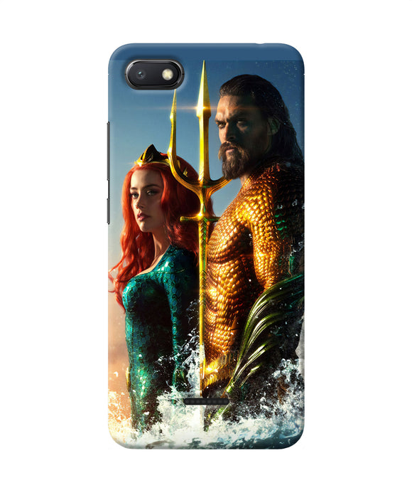 Aquaman Couple Redmi 6a Back Cover