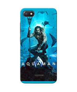 Aquaman Underwater Redmi 6a Back Cover