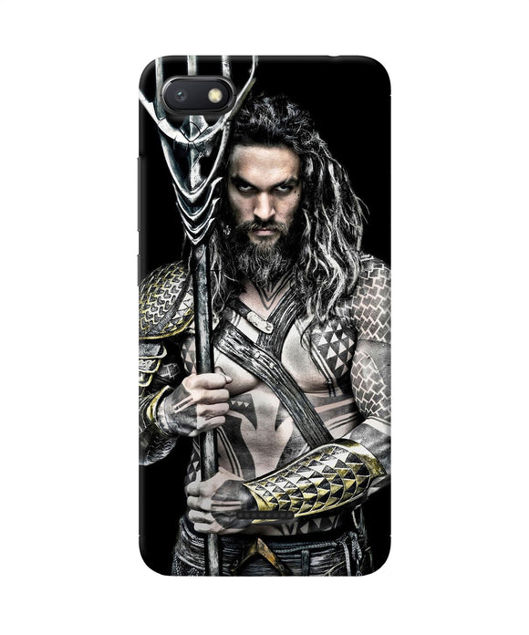 Aquaman Trident Black Redmi 6a Back Cover