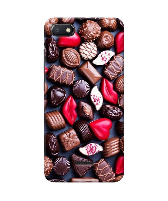 Valentine Special Chocolates Redmi 6a Back Cover