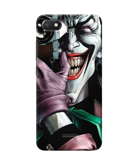 Joker Cam Redmi 6a Back Cover