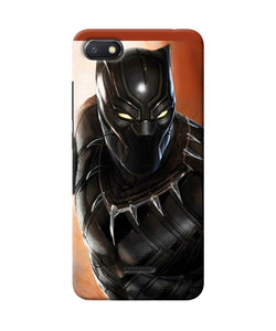 Black Penthon Super Hero Redmi 6a Back Cover