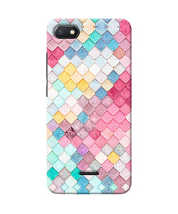 Colorful Fish Skin Redmi 6a Back Cover