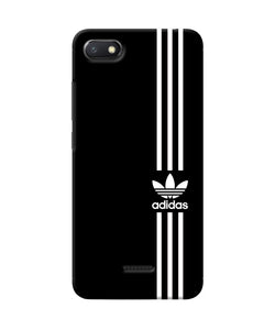 Adidas Strips Logo Redmi 6a Back Cover