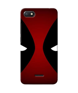 Deadpool Eyes Redmi 6a Back Cover