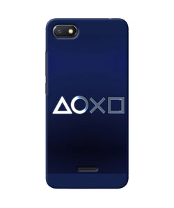 Aoxo Logo Redmi 6a Back Cover