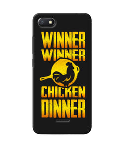 Pubg Chicken Dinner Redmi 6a Back Cover