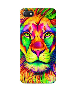 Lion Color Poster Redmi 6a Back Cover