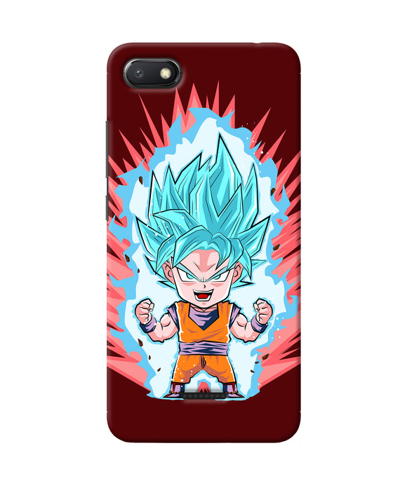 Goku Little Character Redmi 6a Back Cover