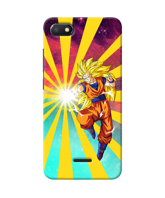 Goku Super Saiyan Redmi 6a Back Cover